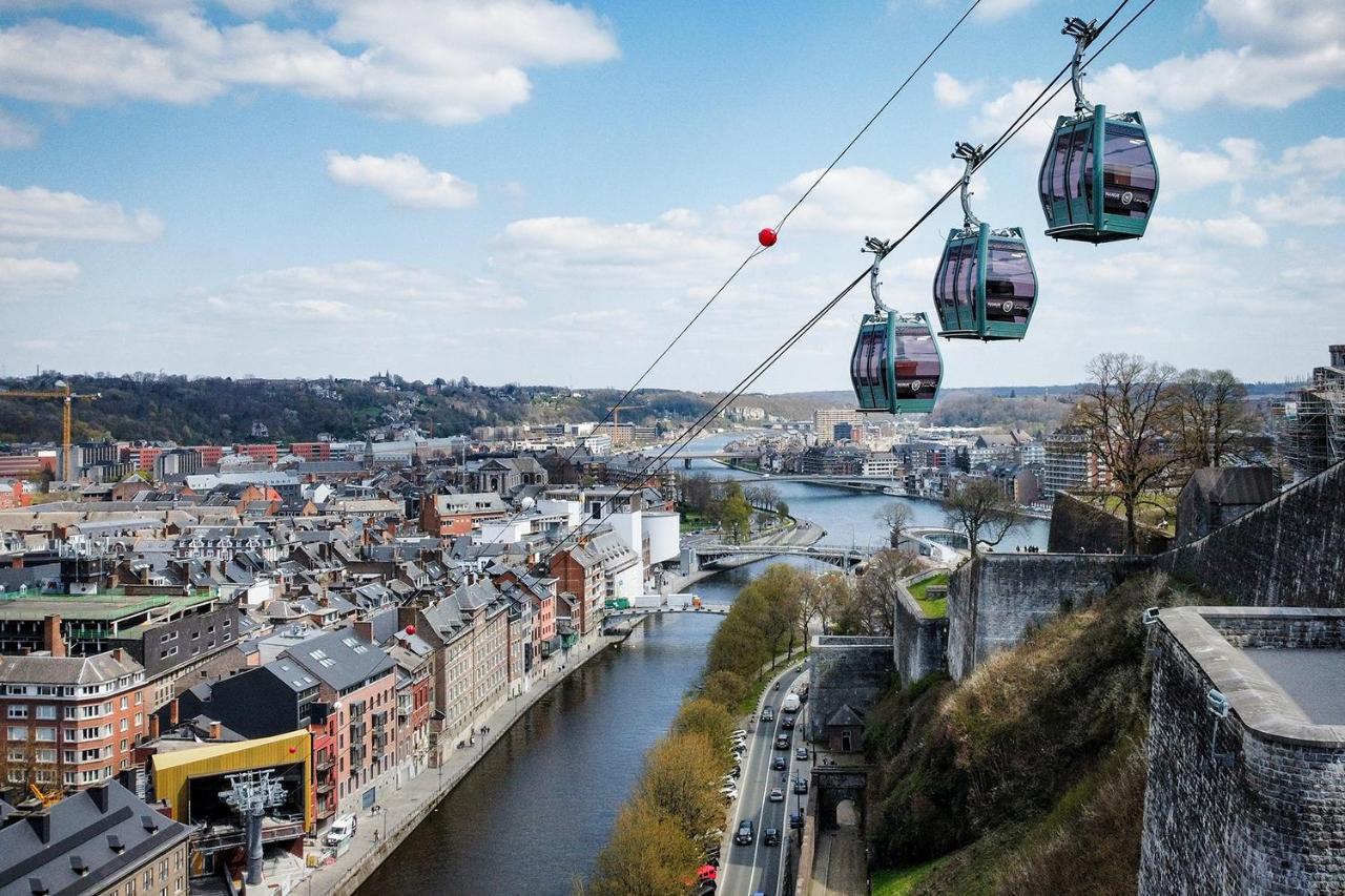 Les Cerisiers - Appart De Standing A Namur Centre エクステリア 写真